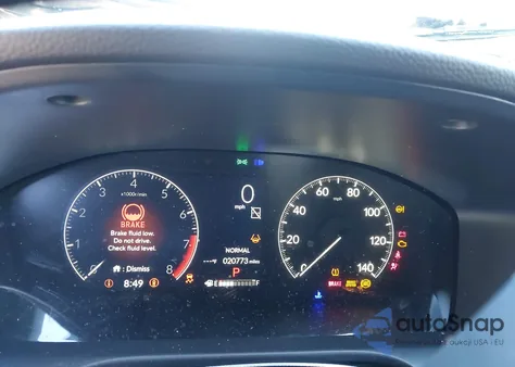 2025 Honda Hr-V Awd Sport z USA, uszkodzony, nr VIN 3CZRZ2H5XSM755725